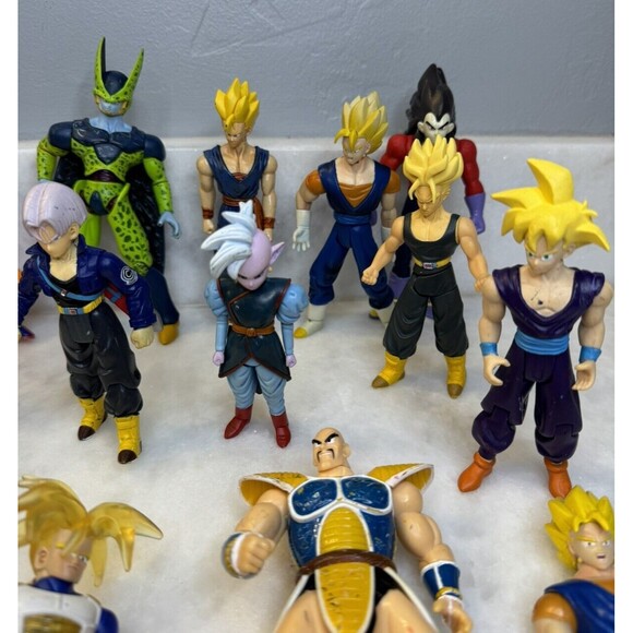 Dragon Ball Z LOT OF (27) Figures BANDAI 90s Early 2000’s - Picture 5 of 16